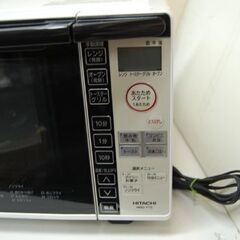 ⑥ 日立 オーブンレンジ MRO-TT5 2018年製 18L ターンテーブル式 動作確認済み HITACHI キッチン家電 札幌市 清田区 平岡の画像