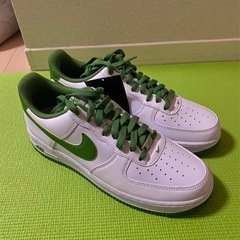 【新品28㎝】ナイキ エアフォース1 ロー 07 "ホワイトカーミット グリーンの画像