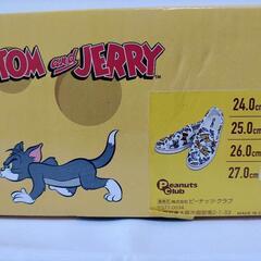 M-06 TOMandJERRY スリッポン 26.0cm 未使用品の画像