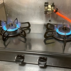 [受け渡す方が決まりました] 2021年購入の2口ガスコンロ！価...