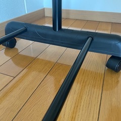 ※値下げ【可動式】スチールラック　ハンガーラックの画像