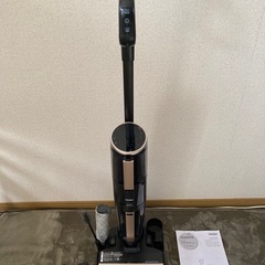 最新2024年製Haierハイアール吸引式水拭きコードレス掃除機MIZUKI 使用レポート】水拭き&モップ掛けを簡単に！～