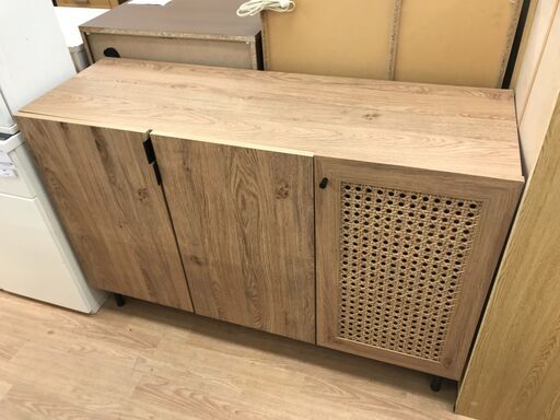 ★ジモティ割あり★  キャビネット ブラウン H80×W120×D40 クリーニング済み KJ8035