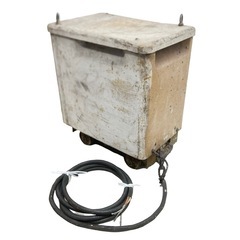 ◯手渡しのみ 通電OK 未確認ジャンク 日立 小型交流アーク溶接機 HITACHI AWL-250 出力250A 60Hz 200V 中古品■ジモティ姫路の画像