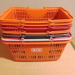 受取先決定　買い物カゴ 8個