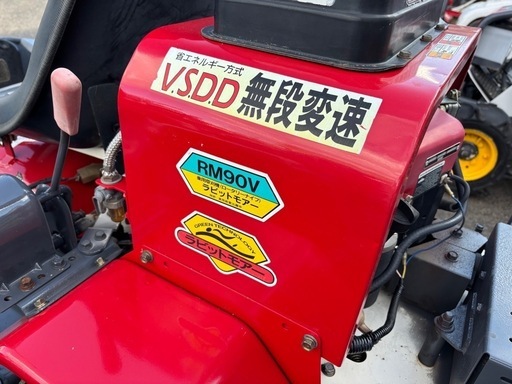 ◎乗用草刈機　ラビットモア　RM90V②