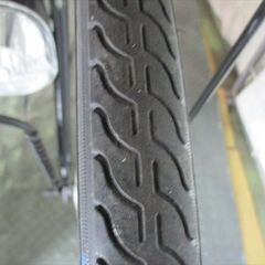 E24　　★限定特価★ 中古自転車 【　27インチ　赤　6段　LEDオートライト 】 入札お待ちしております(*^▽^*)の画像