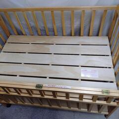 標準サイズ　折りたたみ式ハイタイプベビーベッドの画像