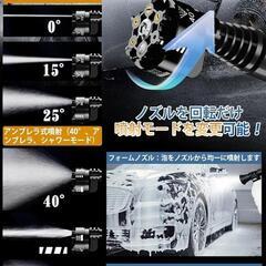✨20000mAh✨高圧洗浄機 コードレス 洗車 ガーデニング マキタ互換の画像