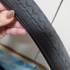 ジャンク扱い　自転車　26インチ　タイヤ　2本の画像