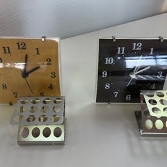 時計andペンスタンドセット　各500円