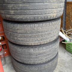 スバルレボーグ　純正ホイル４本セット　タイヤおまけの画像