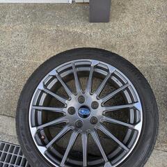 スバルレボーグ　純正ホイル４本セット　タイヤおまけ