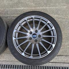 スバルレボーグ　純正ホイル４本セット　タイヤおまけの画像