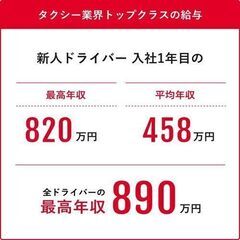 3ヶ月：40万円 ー 9ヶ月：35万円保証！日本最大手のタクシー...