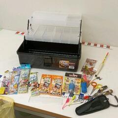 0131-177 釣り具いろいろセット　収納ケース付