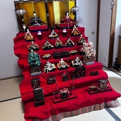 雛人形7段飾り あげます