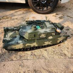 ATOMIC バトルタンク エキスパート 1/12　大迫力65cm戦車　ラジコン　6mmBB弾電動ガン内蔵　戦車バトルタンク　ジャンク扱い　コレクション　インテリア　の画像