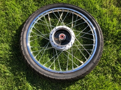 美品】カブAA09 ホイール 前後（タイヤ付） 美品 スーパーカブJA44