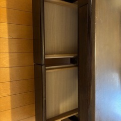 リビングテーブル　ダークブラウンの画像