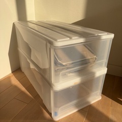 収納ケース　押入れケース 高さ23cm ニトリ