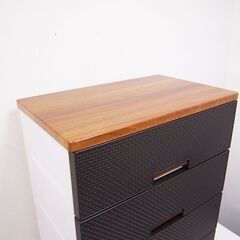 ディノス 引き出しロック機能付 家具 収納 衣類収納 衣類 衣装ケース 収納ケース fitsプラス AA35の画像