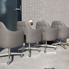 ★★【即決】麻雀卓専用マツオカ中古イス４脚★★の画像