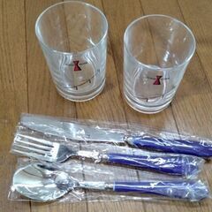 ◎お値下げしました グラス&カトラリーセット