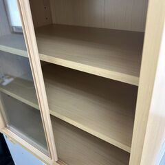 【食器棚】0円★キッチン収納！状態良し◎の画像