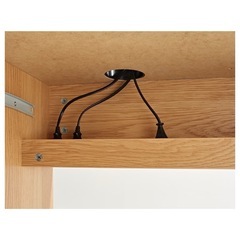 【訳アリ】 IKEA  イケア  MICKE ミッケ  オーク調デスク  105x50cm
の画像