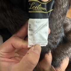 レリアンコート超美品(リスの毛)の画像