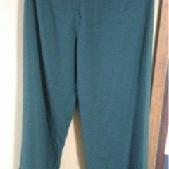 【中古】アオザイ　緑　グリーンの画像