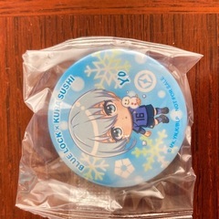 ブルーロック　缶バッチ　×くら寿司
