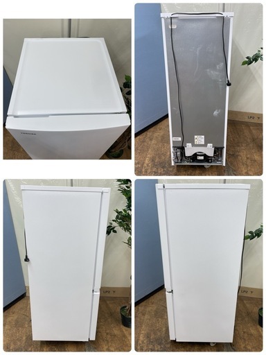 R724 ☀️ ジモティー限定価格！ 2022年製♪ TOSHIBA 冷蔵庫 (153L) GR-U15BS ⭐ 動作確認済 ⭐ クリ