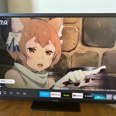 SHARP AQUOS 液晶テレビ 2T-C32DE-B 32型　2021年製の画像