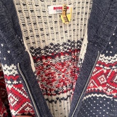 ROSEBUD ニットパーカーの画像