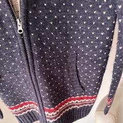 ROSEBUD ニットパーカーの画像