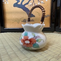 九谷焼　爪楊枝入れ　の画像