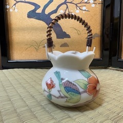 九谷焼　爪楊枝入れ　の画像