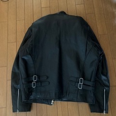 本革ライダースジャケットの画像
