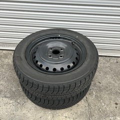 軽バン　軽トラ　スタッドレス付きホイール　155/65 R14