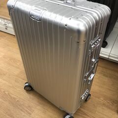 ★ジモティ割あり★  スーツケース シルバー クリーニング済み ...
