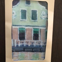 クローズドモネの展覧会で売っていたスカーフです。未使用。の画像