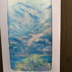 クロードモネの展覧会のお土産のスカーフです。の画像