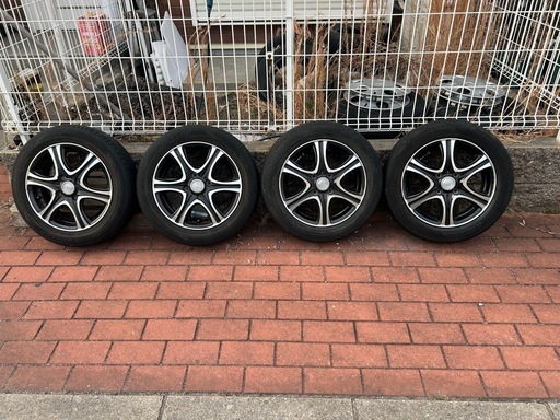 商談中　
軽自動車用　夏タイヤ155/65R14＋アルミホイールセット