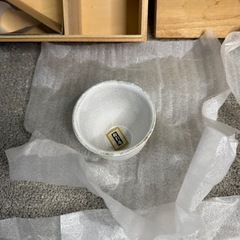 【165】茶器セット 木製収納箱付きの画像