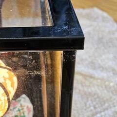 吉浜人形 極上おひなさま 親王ガラスケース飾り 提灯付きの画像