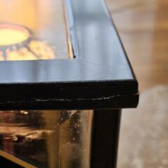 吉浜人形 極上おひなさま 親王ガラスケース飾り 提灯付きの画像