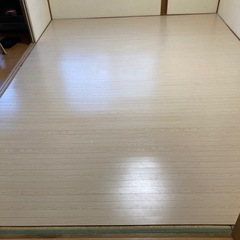 決まりました、引き取り待ち！フローリング木目マット