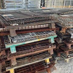 中古B　メッシュパレット　1000x800x840mm　【10個...